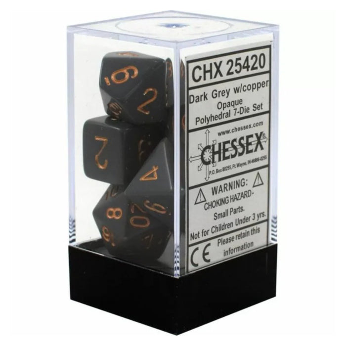 Set 7 Zaruri Chessex Opaque Polyhedral