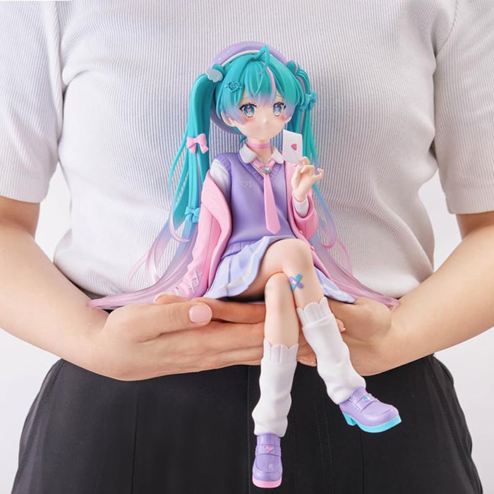 Figurina Hatsune Miku Tenitol Noodle Stopper PVC - Love Blazer 32 cm