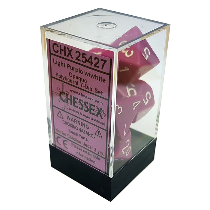 Set 7 Zaruri Chessex Opaque Polyhedral