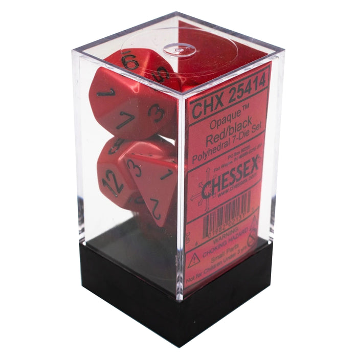 Set 7 Zaruri Chessex Opaque Polyhedral