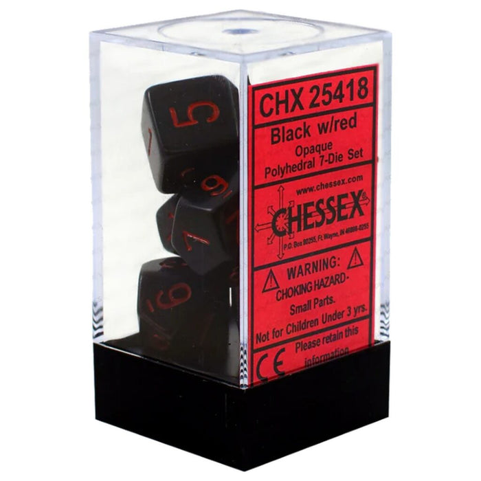 Set 7 Zaruri Chessex Opaque Polyhedral