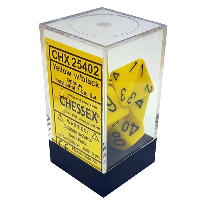 Set 7 Zaruri Chessex Opaque Polyhedral