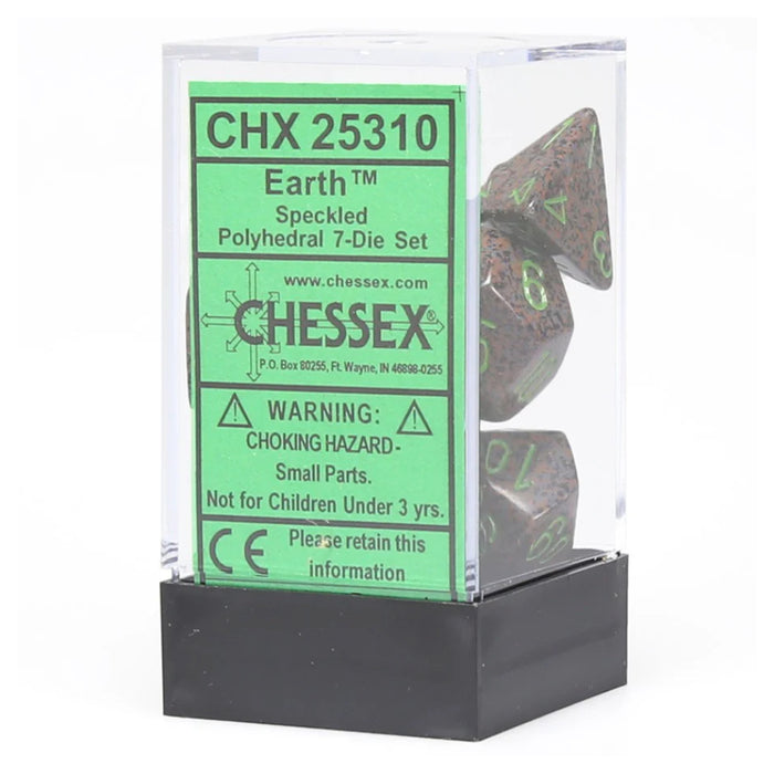 Set 7 Zaruri Chessex Speckled Polyhedral