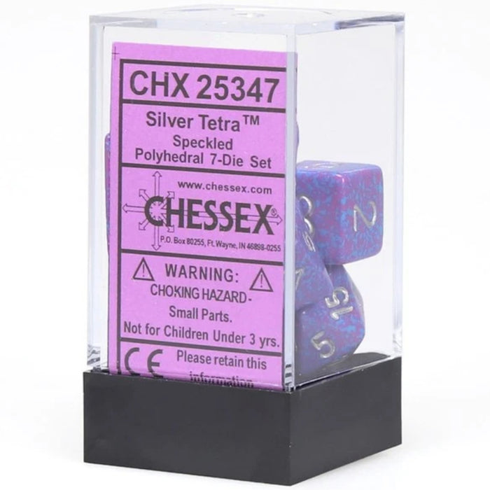 Set 7 Zaruri Chessex Speckled Polyhedral
