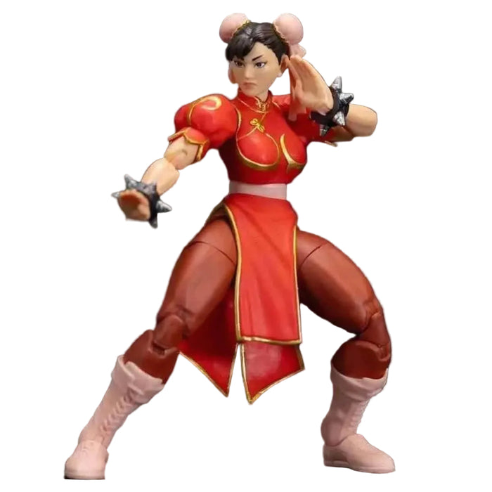 Figurina Articulata Ultra Street Fighter II Exclusive 6 Inch - Chun-Li (Player 2 Red)