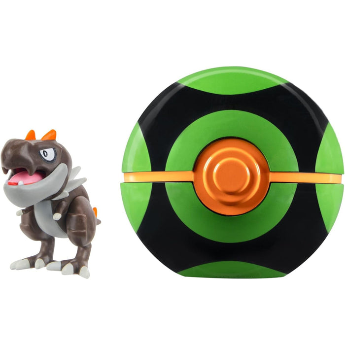 Set 2 Figurine Pokemon - Clip n Go, Tyrunt + Dusk ball