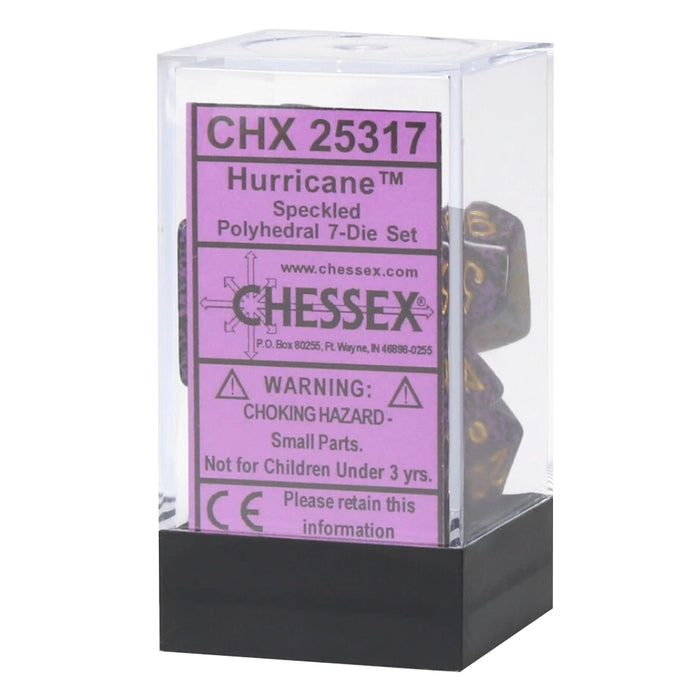Set 7 Zaruri Chessex Speckled Polyhedral