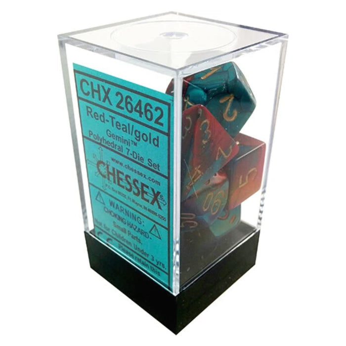 Set 7 Zaruri Chessex Gemini Polyhedral