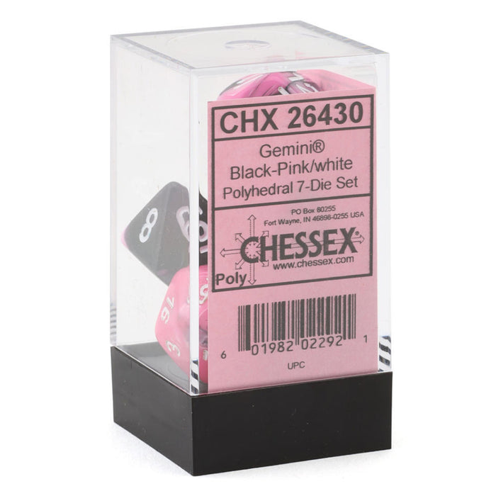 Set 7 Zaruri Chessex Gemini Polyhedral