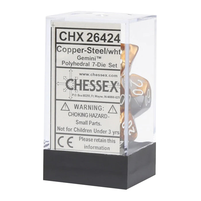 Set 7 Zaruri Chessex Gemini Polyhedral