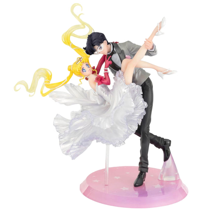 Precomanda Figurina Sailor Moon FiguartsZERO Chouette PVC - Usagi & Tuxedo Mask Moonlight Glow Edition 24 cm
