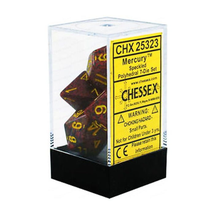 Set 7 Zaruri Chessex Speckled Polyhedral