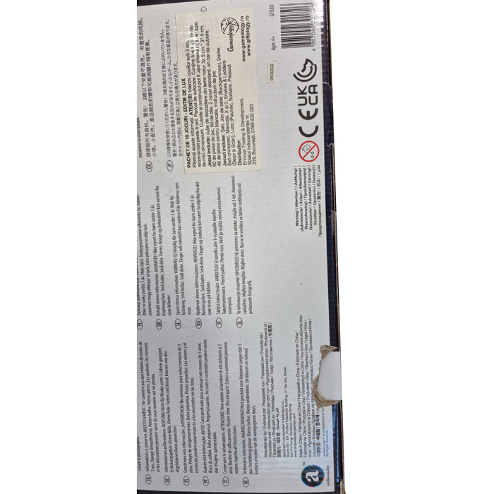 Set 10 Jocuri Deluxe in cutie din lemn DETERIORAT