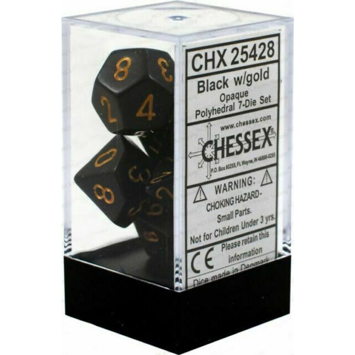 Set 7 Zaruri Chessex Opaque Polyhedral