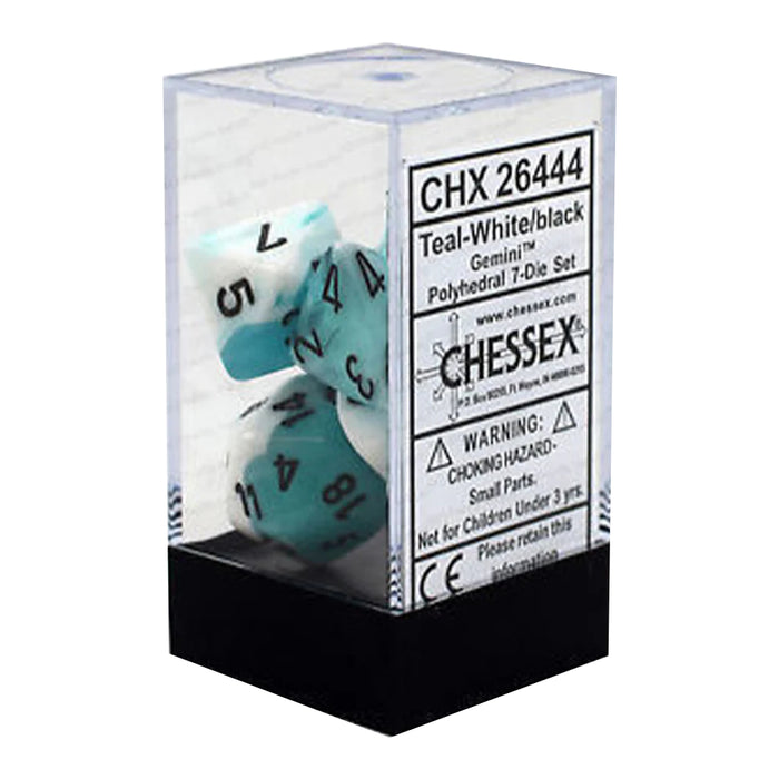 Set 7 Zaruri Chessex Gemini Polyhedral