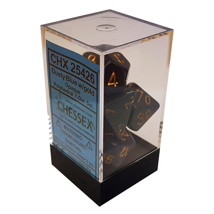 Set 7 Zaruri Chessex Opaque Polyhedral