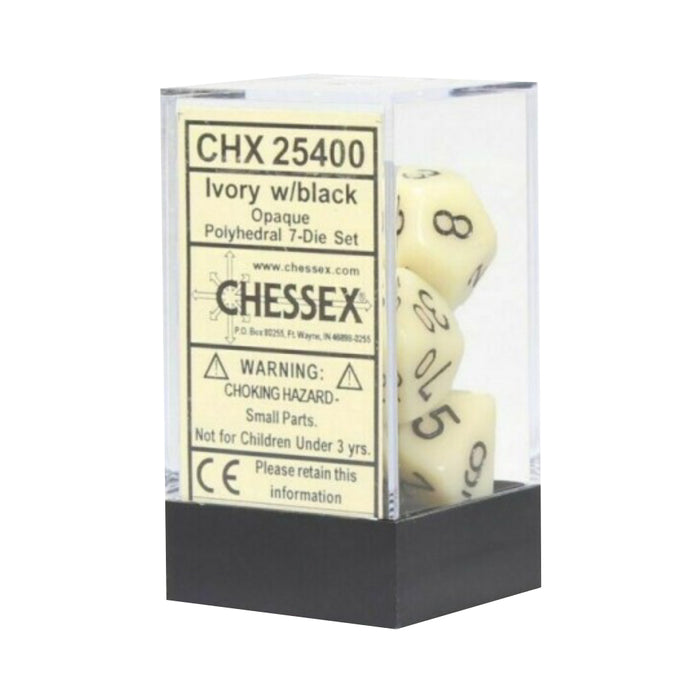 Set 7 Zaruri Chessex Opaque Polyhedral