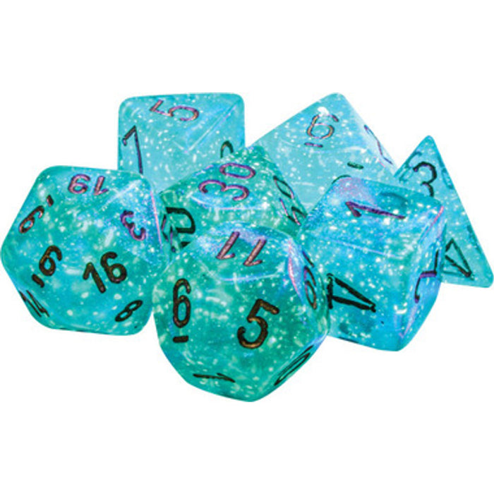 Set 7 Zaruri Chessex Borealis Polyhedral Luminary