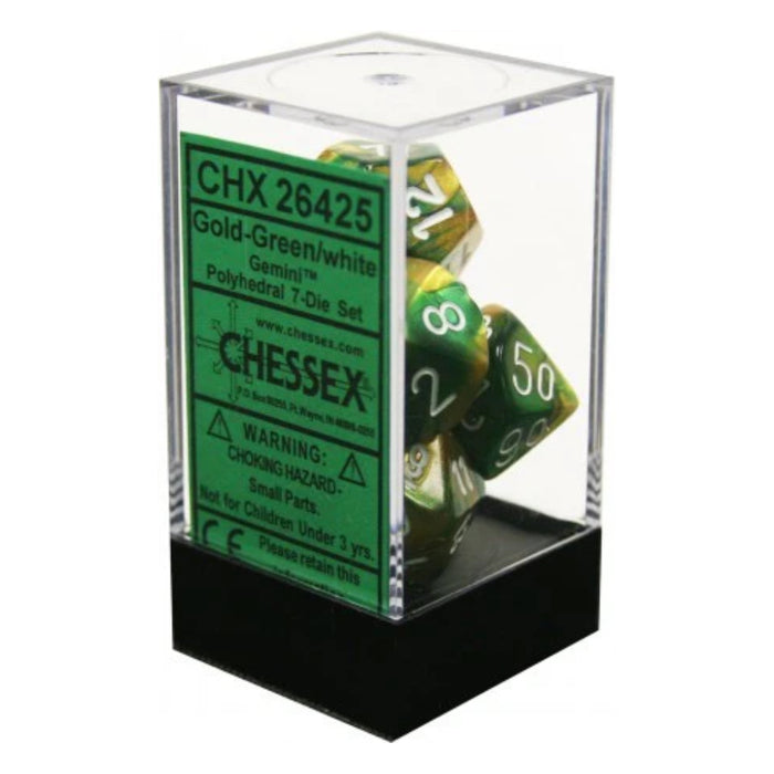 Set 7 Zaruri Chessex Gemini Polyhedral