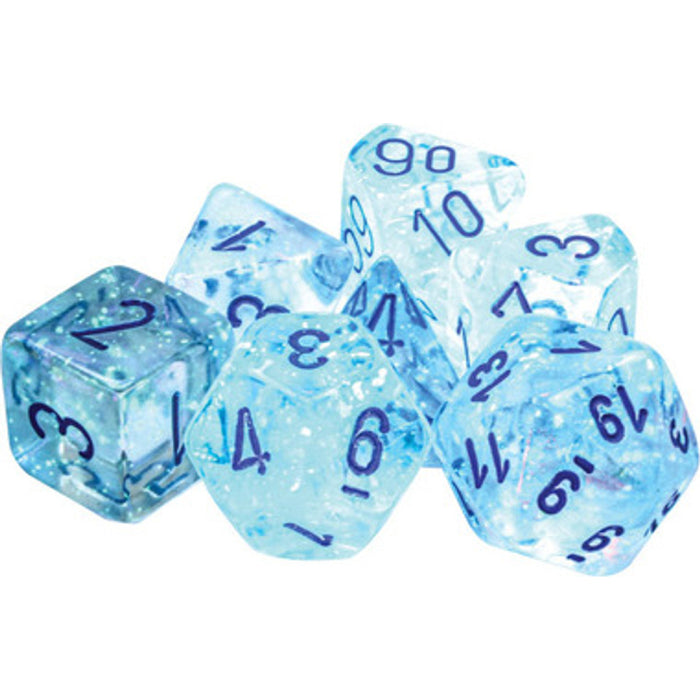 Set 7 Zaruri Chessex Borealis Polyhedral Luminary