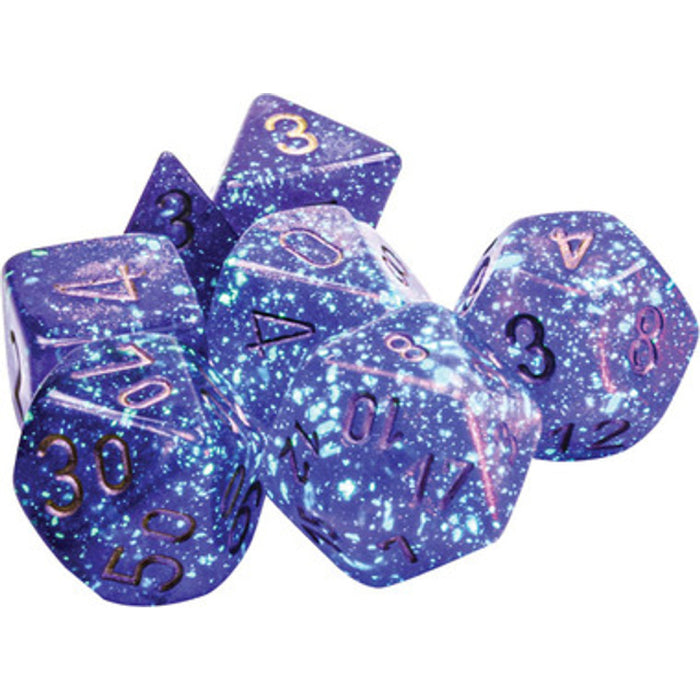 Set 7 Zaruri Chessex Borealis Polyhedral Luminary