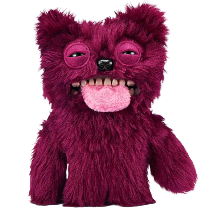 Figurina de plus Fuggler - Ciudateii cu par 23 cm - Sir Belch - Hairy Tongue - Red