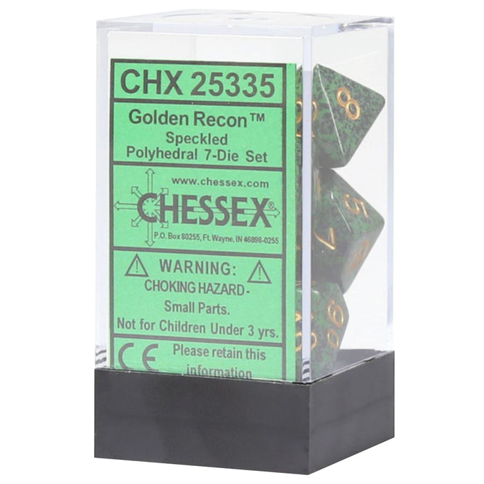 Set 7 Zaruri Chessex Speckled Polyhedral