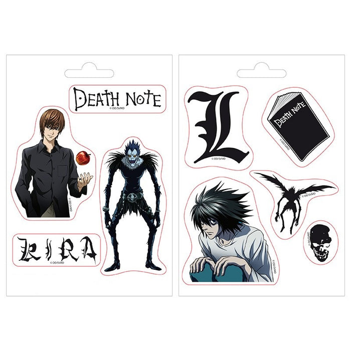 Stickere DEATH NOTE - 16x11cm/ 2 sheets - "Death Note Icons"