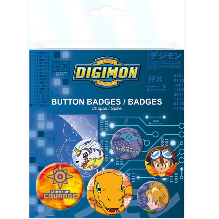 Pin Badges: Digimon – Tai & Matt