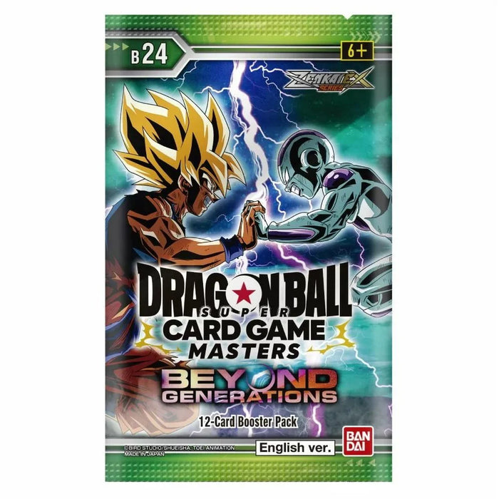 Dragon Ball Super Card Game - Masters Zenkai Series Ex Set 07 B24 Booster Pack