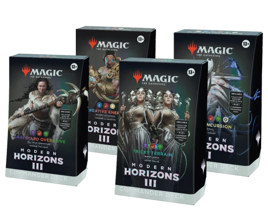 Precomanda Magic: The Gathering Modern Horizons 3 Commander Deck Bundle