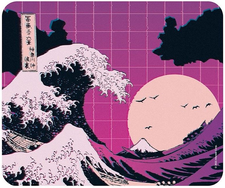 Mousepad Flexibil Hokusai - Great Wave Vapour