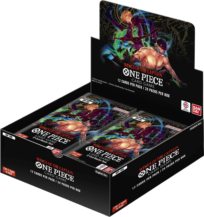 One Piece Card Game - Wings of the Captain - OP06 Booster Display
