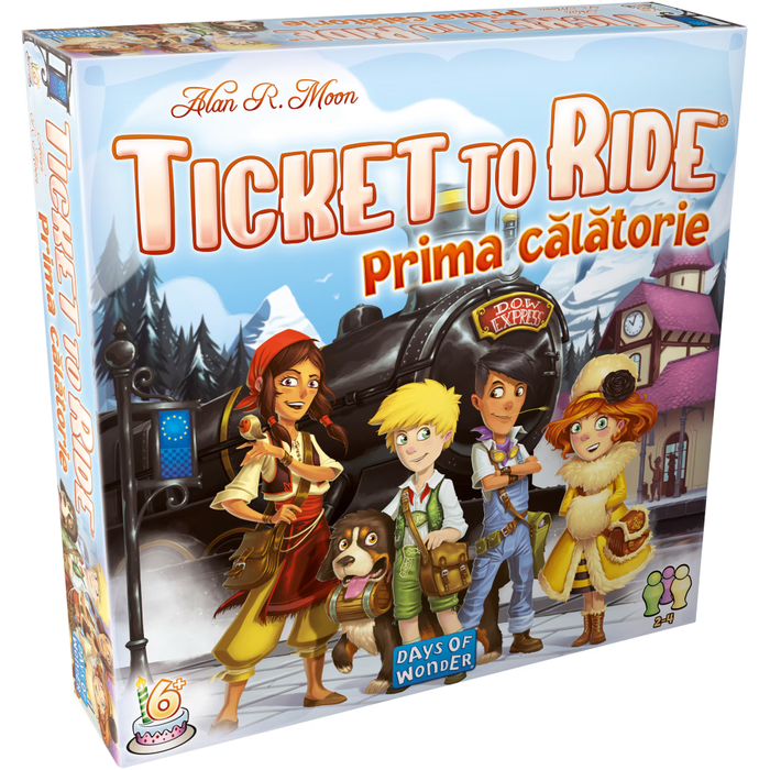 Joc de societate Ticket To Ride - Prima Calatorie, limba romana, editie noua