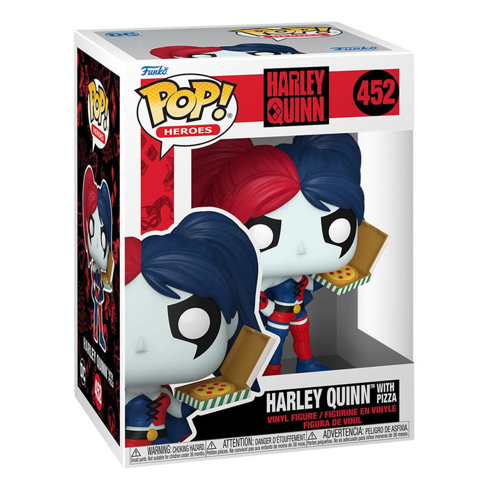 Funko POP Heroes: DC - Harley with a pizza