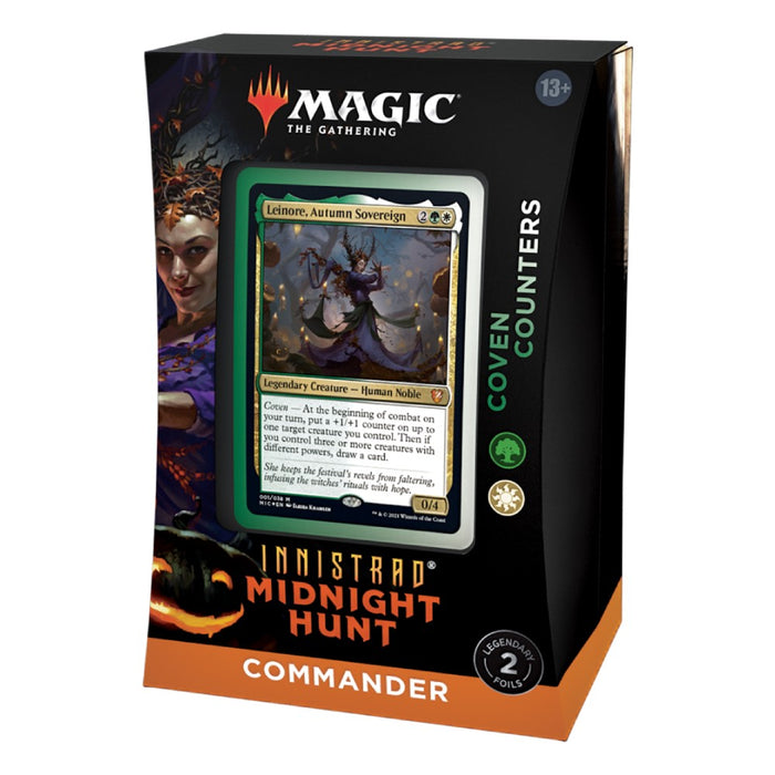 Magic the Gathering - Innistrad Midnight Hunt - Commander Deck - Coven Counters - Red Goblin