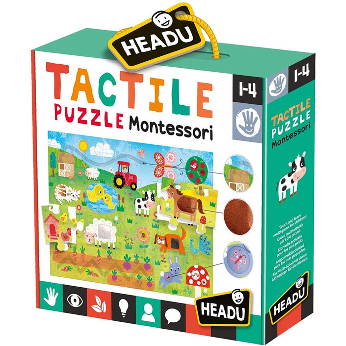 Puzzle Montessori Tactil - Red Goblin