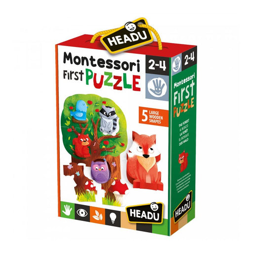 Montessori Primul Meu Puzzle - Padurea - Red Goblin