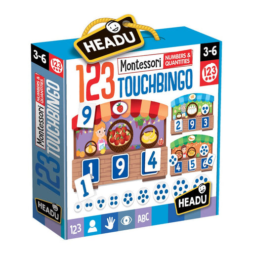 Joc Montessori 123 Bingo - Red Goblin