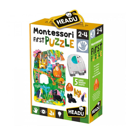 Montessori Primul Meu Puzzle - Jungla - Red Goblin