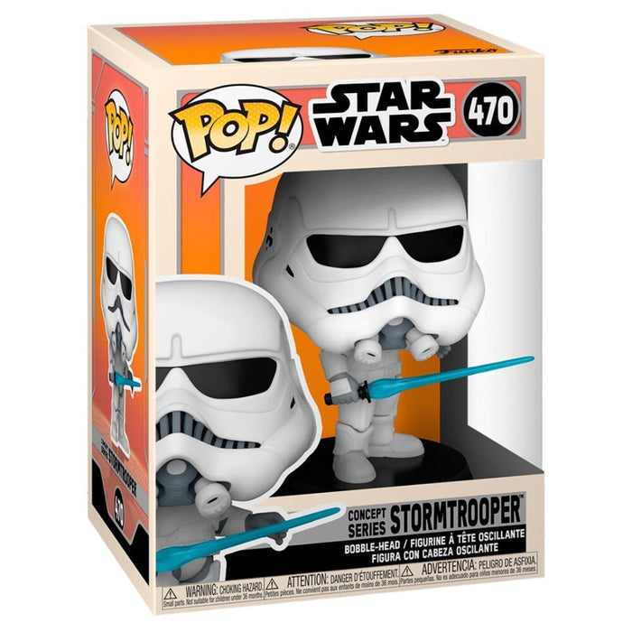 Figurina Funko Pop Star Wars Concept Series - Stormtrooper - Red Goblin