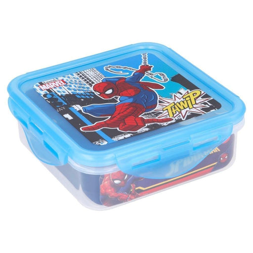 Cutie de Depozitare Alimente Ermetica Patrata 500 ml Spiderman Streets - Red Goblin