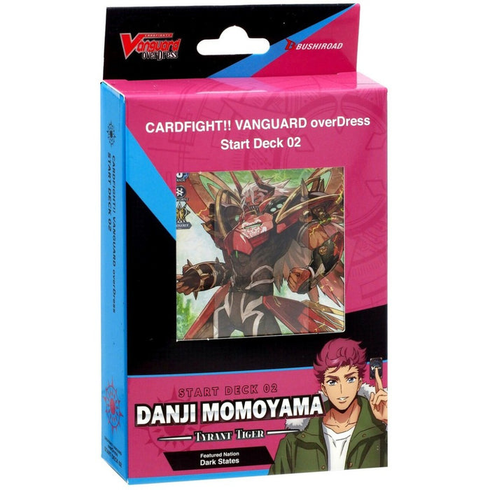 Cardfight!! Vanguard overDress - Starter Deck Display 2 Danji Momoyama Tyrant Tiger - Red Goblin
