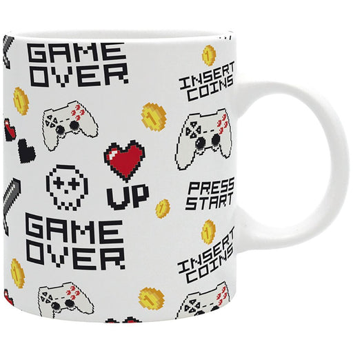 Cana Retro Gaming - 320ml - Happy Mix - Game Over White - Red Goblin