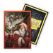 Sleeve-uri Dragon Shield Brushed Art Sleeves - Christmas Dragon 2021 (100 Bucati) - Red Goblin