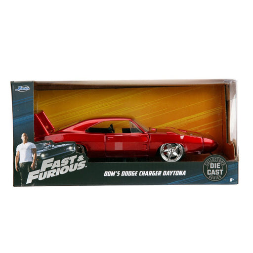 Figurina Fast & Furious 1969 Dodge Charger 1:24 - Red Goblin