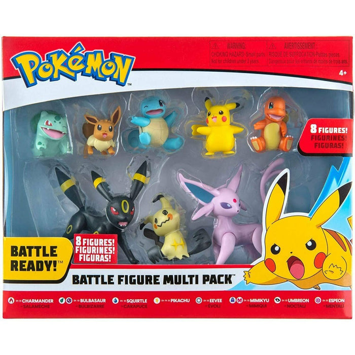 Set 8 Figurine Pokemon Battle Wave 6 - Red Goblin