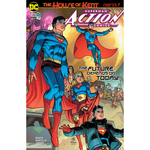 Action Comics 1028 Cover A - John Romita Jr & Klaus Janson - Red Goblin