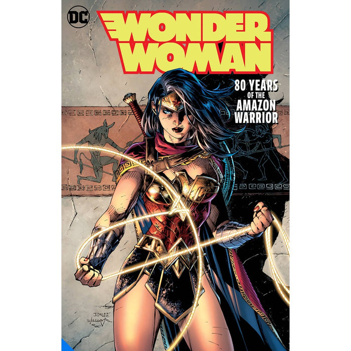 Wonder Woman 80 Year Amazon Warrior Dlx Ed HC - Red Goblin