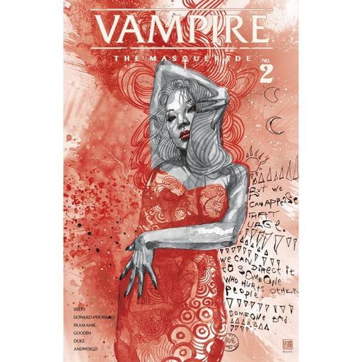 Vampire the Masquerade 02 Variant Foil Cover David Mack - Red Goblin